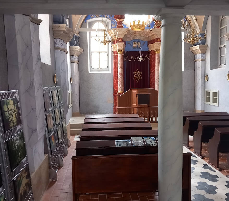 Interior of Budyně nad Ohří Synagogue