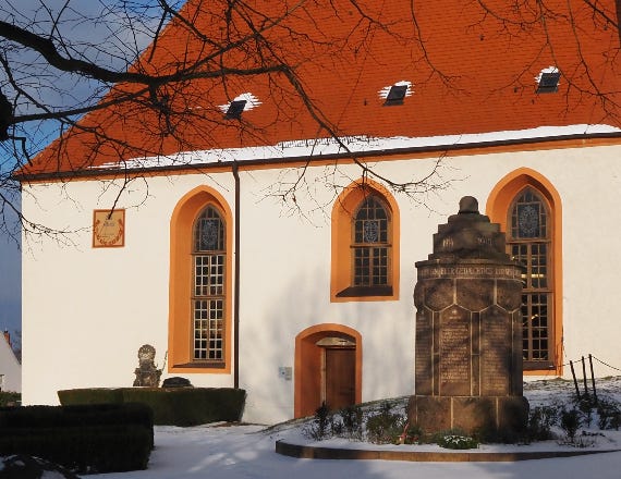 The Evangelical Lutheran church in Döben