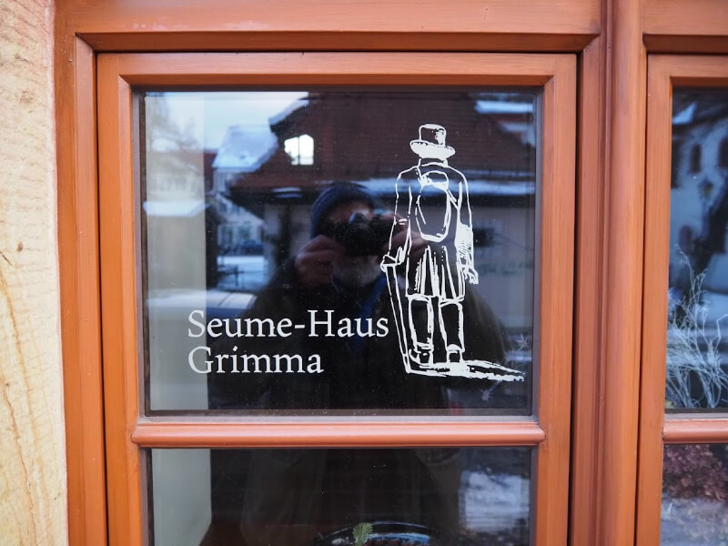 Detail of the Seume House in Grimma