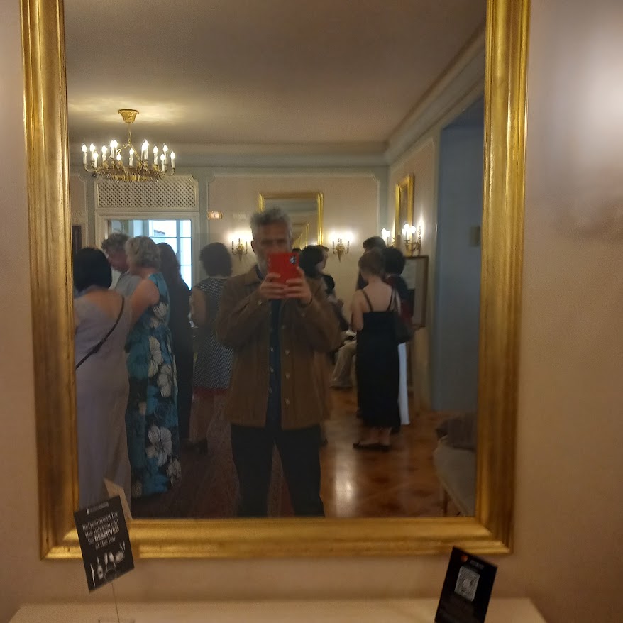 Selfie at the Prague theatre